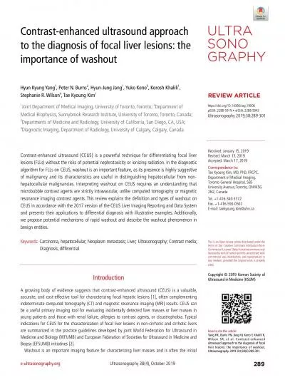 Ultrasonography 384 October 2019eultrasonographyorgstep for diffe