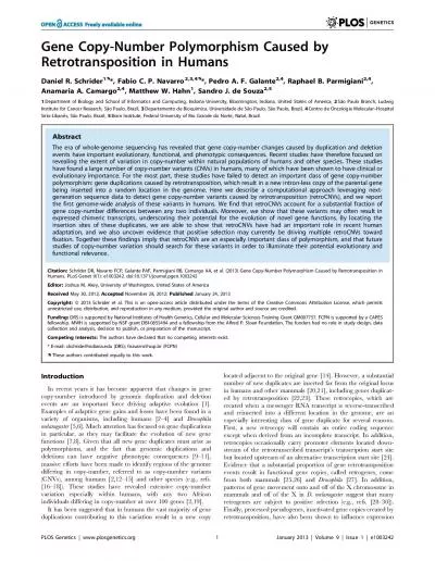 GeneCopyNumberPolymorphismCausedbyRetrotranspositioninHumansDanielRS