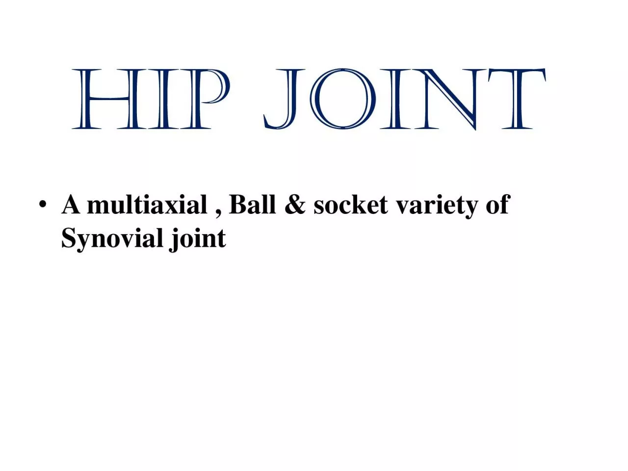 PDF-A multiaxial Ball socket variety of