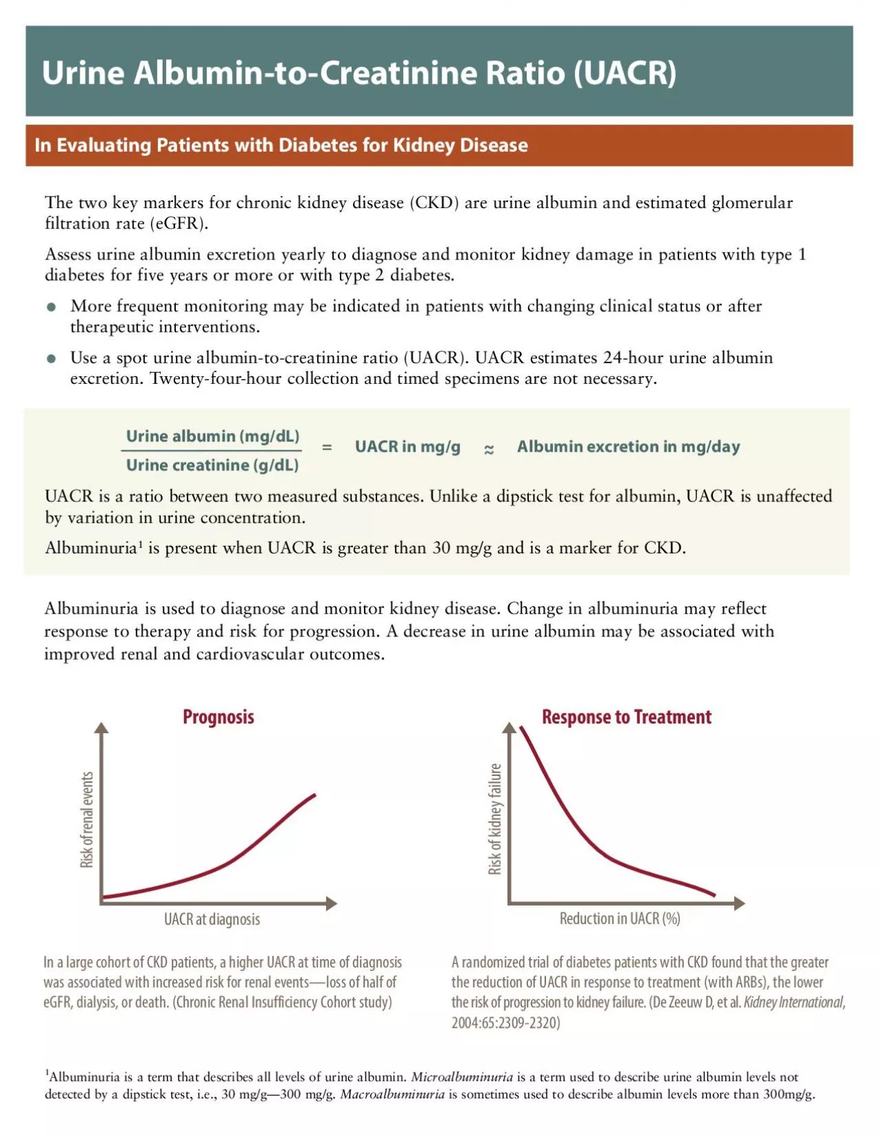 PDF-Urine AlbumintoCreatinine Ratio UACRIn Evaluating Patients with Di