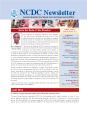 Newsletter Quarterly Newsletter from National Centre for Disease Cont