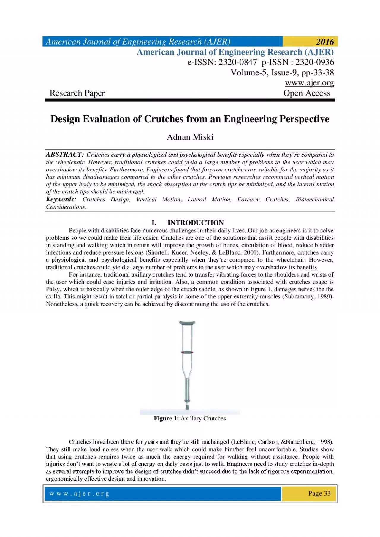 American Journal of Engineering Research AJER