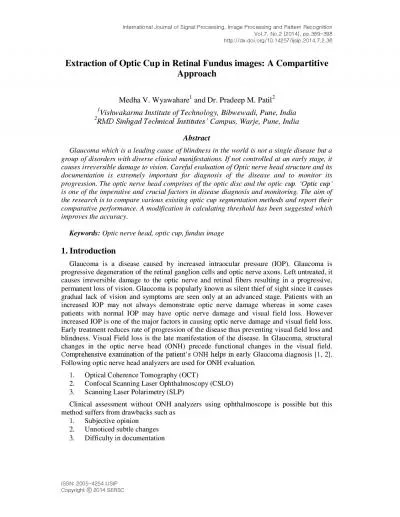 International Journal of Signal Processing Image Processing and Patte