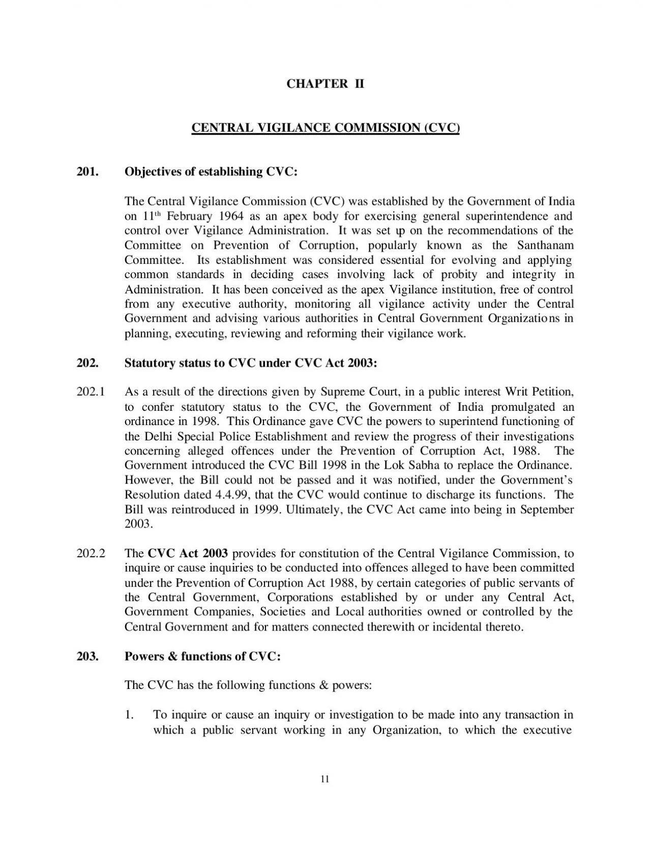 PDF-CHAPTER II CENTRAL VIGILANCE COMMISSION CVC