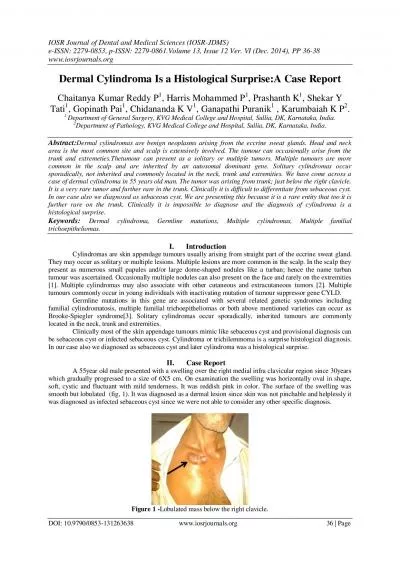 IOSR Journal of Dental and Medical Sciences IOSR