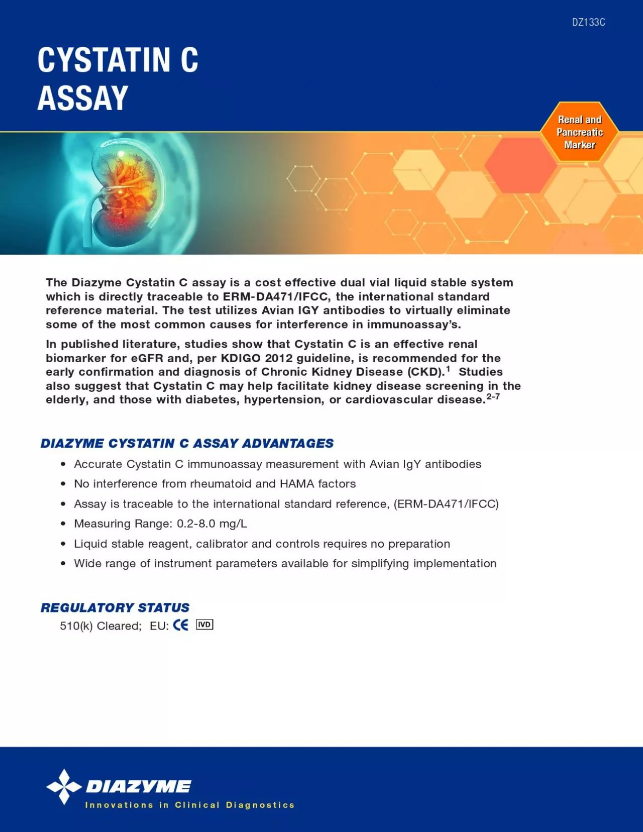 PDF-The Diazyme Cystatin C assay is a cost effective dual vial liquid stab