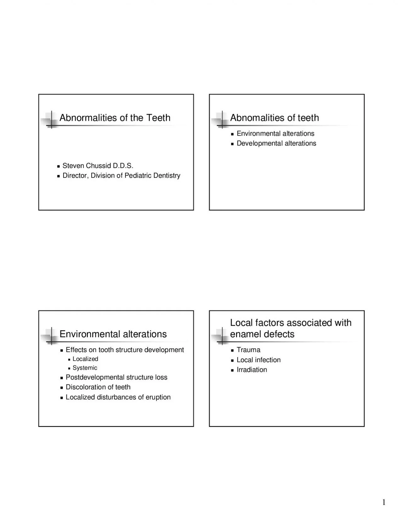 PDF-Director Division of Pediatric Dentistry