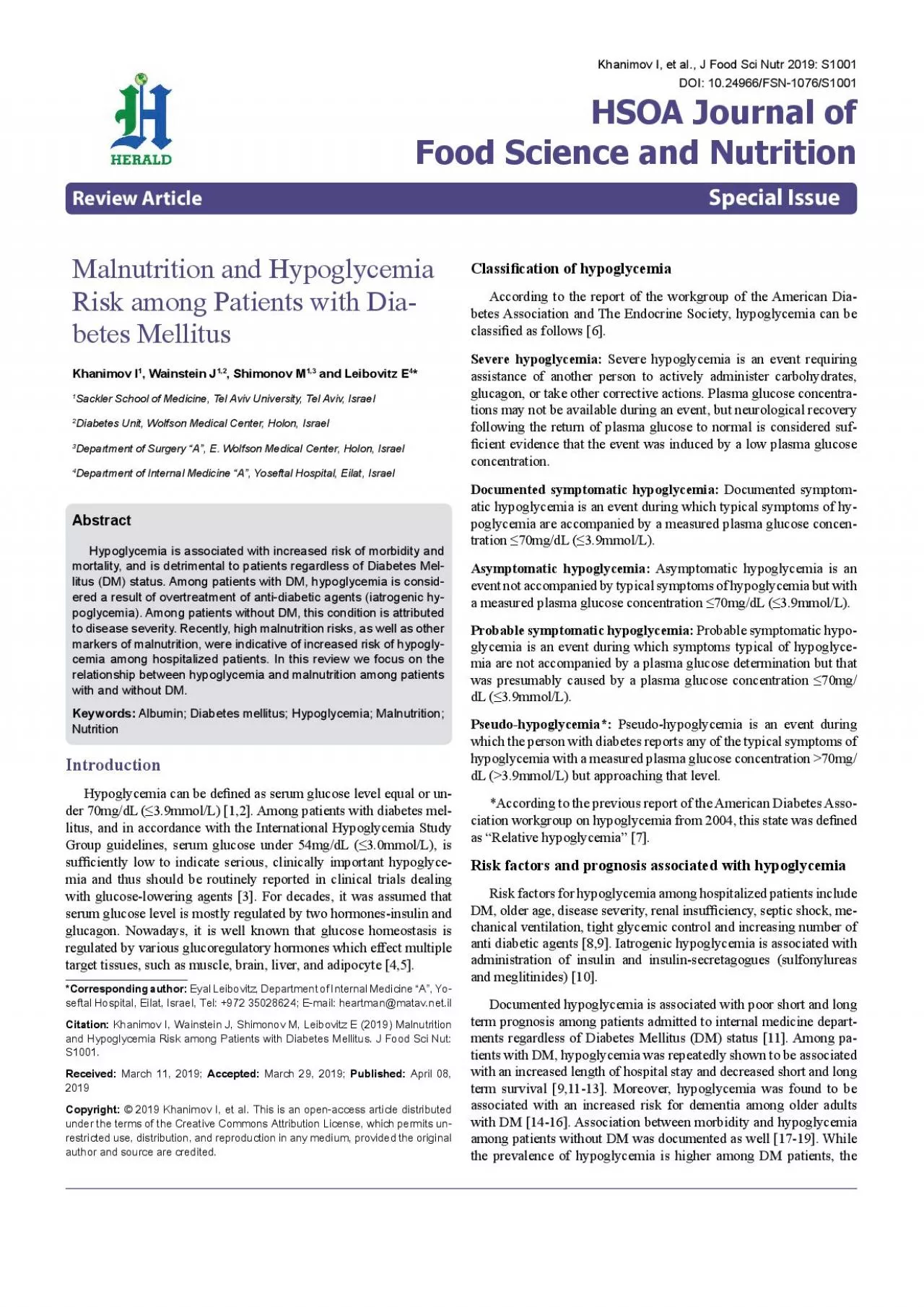 PDF-IntroductionHypoglycemia can be ex00660069ne as serum glucose lev