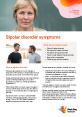 Bipolar disorder symptomsWhat is bipolar disorderWhile we all experie