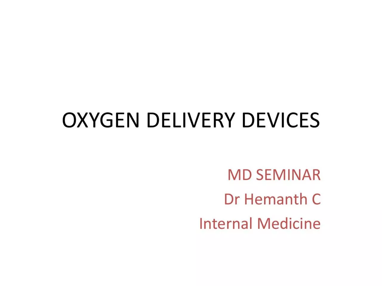 PDF-OXYGEN DELIVERY DEVICES