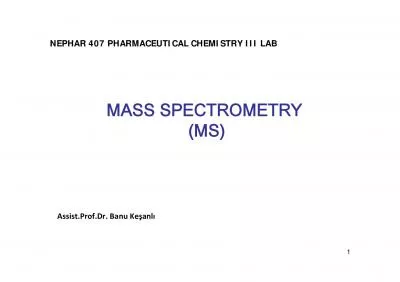 NEPHAR 407 PHARMACEUTICAL CHEMISTRY III LAB