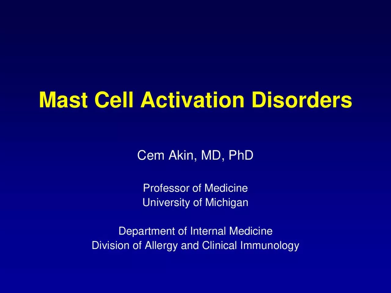 PDF-Mast Cell Activation Disorders