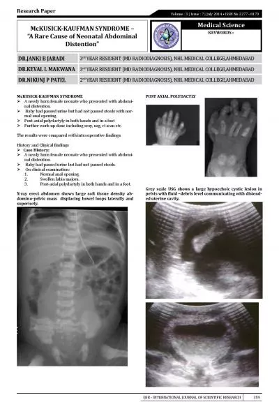 IJSR  INTERNATIONAL JOURNAL OF SCIENTIFIC RESEARCH