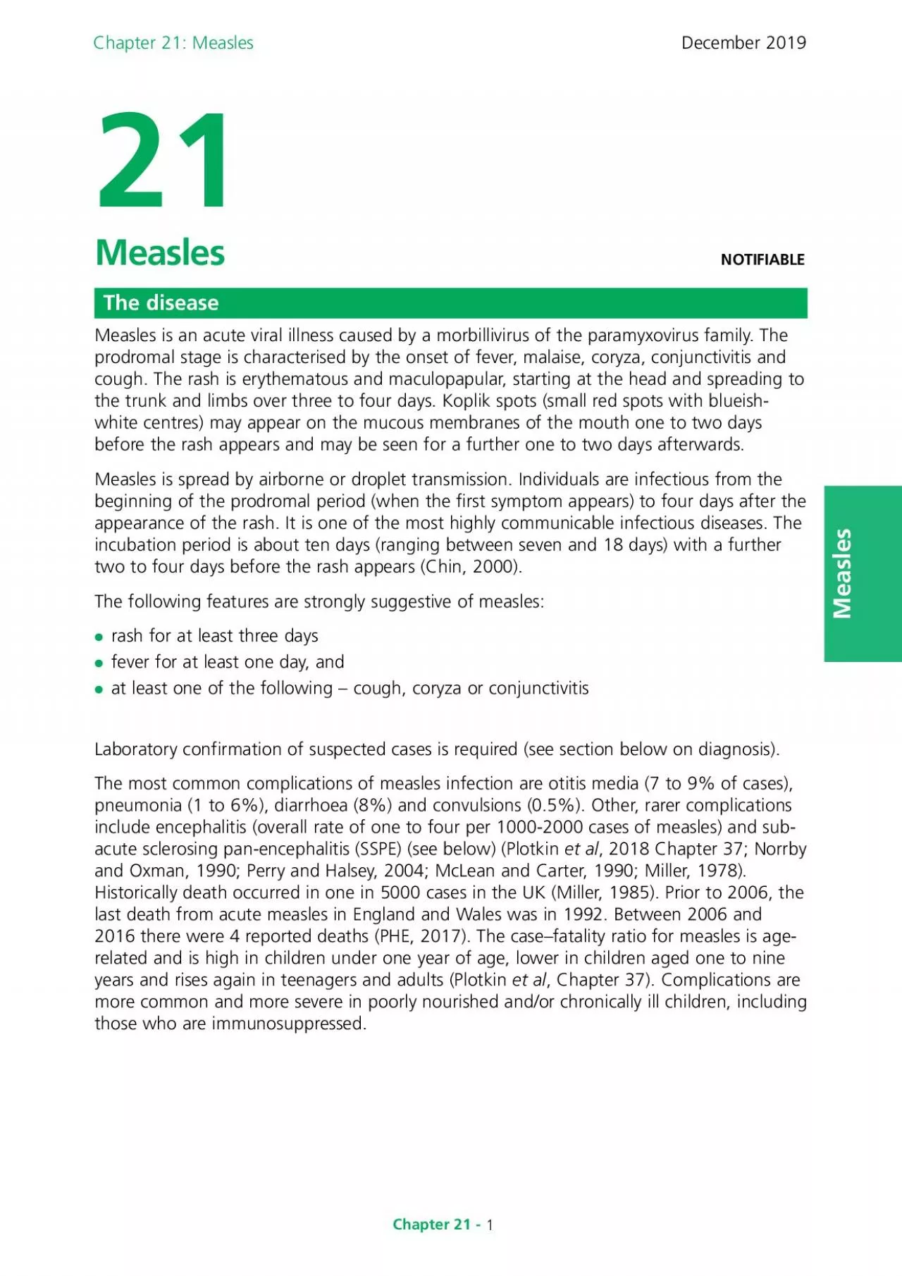 PDF-MeaslesChapter 21 MeaslesDecember 2019