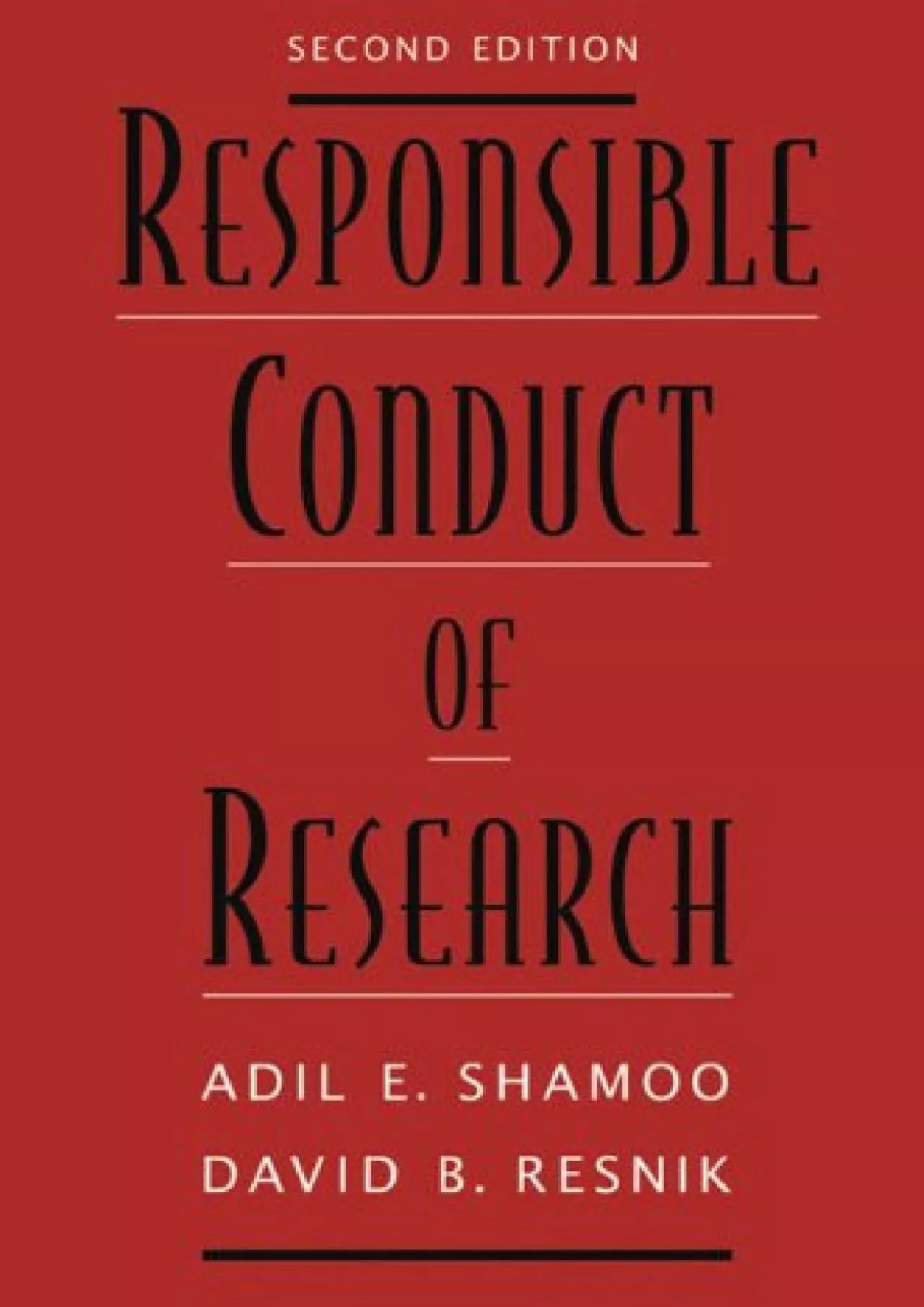 PDF-(EBOOK)-Responsible Conduct of Research