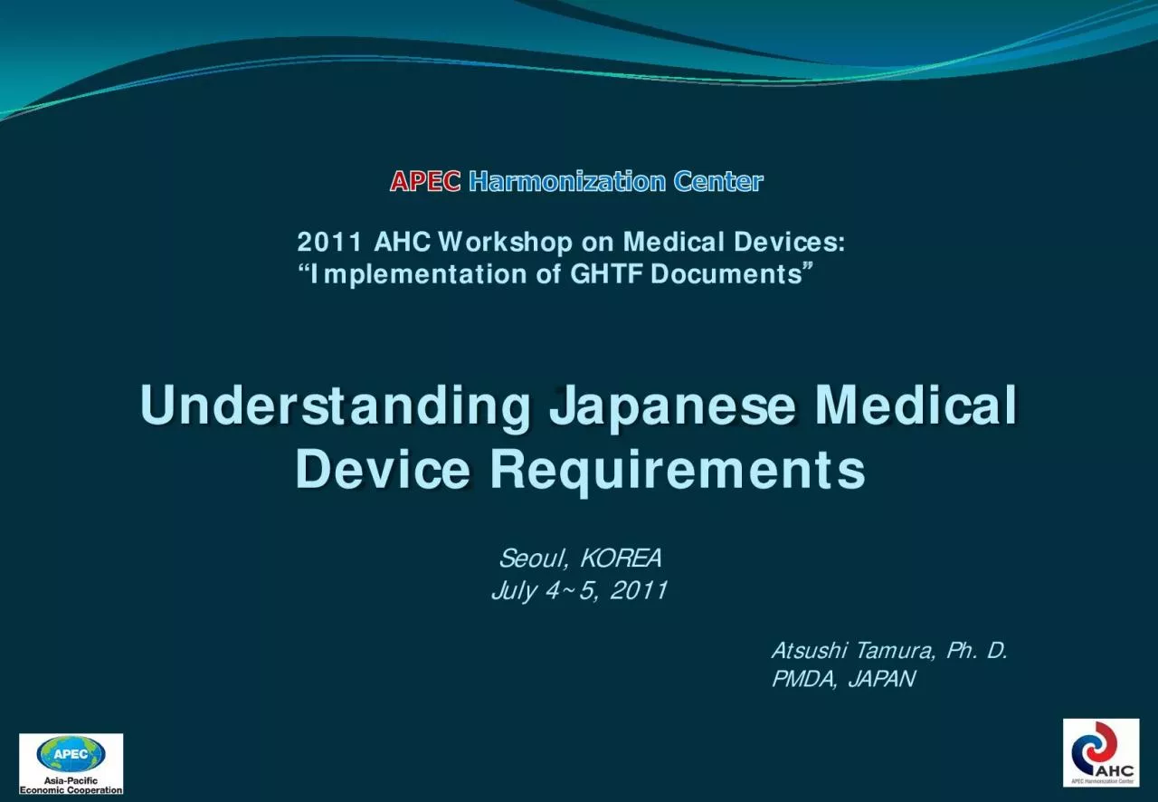 Understanding Japanese Medical Device Requirements