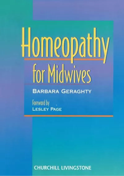 (READ)-Homeopathy for Midwives