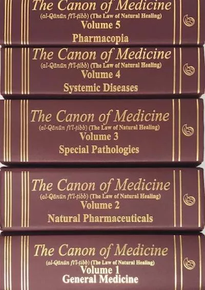 (BOOS)-Avicenna Canon of Medicine Complete Five Volume Set