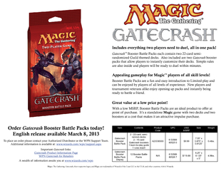 Great value at a low price point!With a low MSRP, Booster Battle Packs