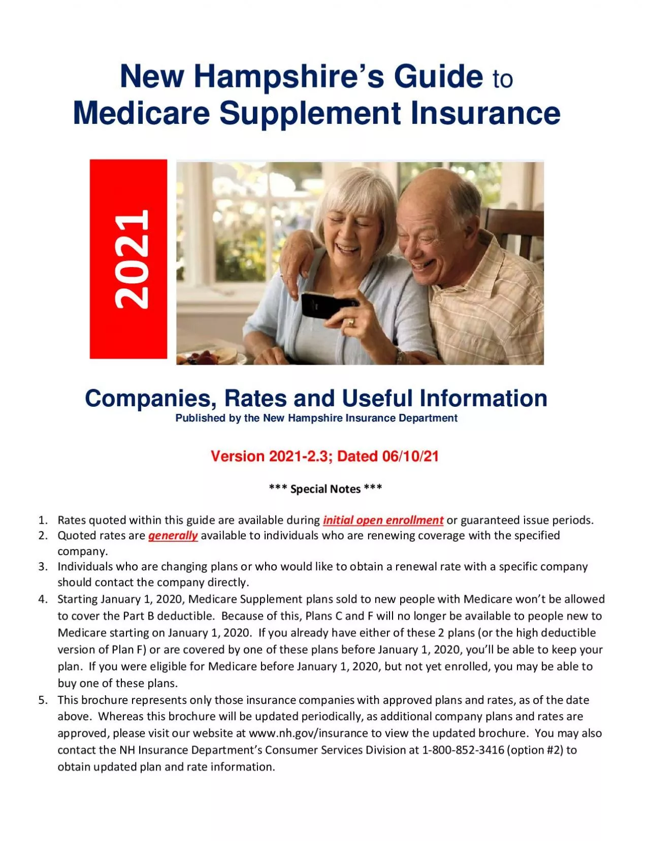 ew Hampshire146s Guide Medicare Supplement Insurance
