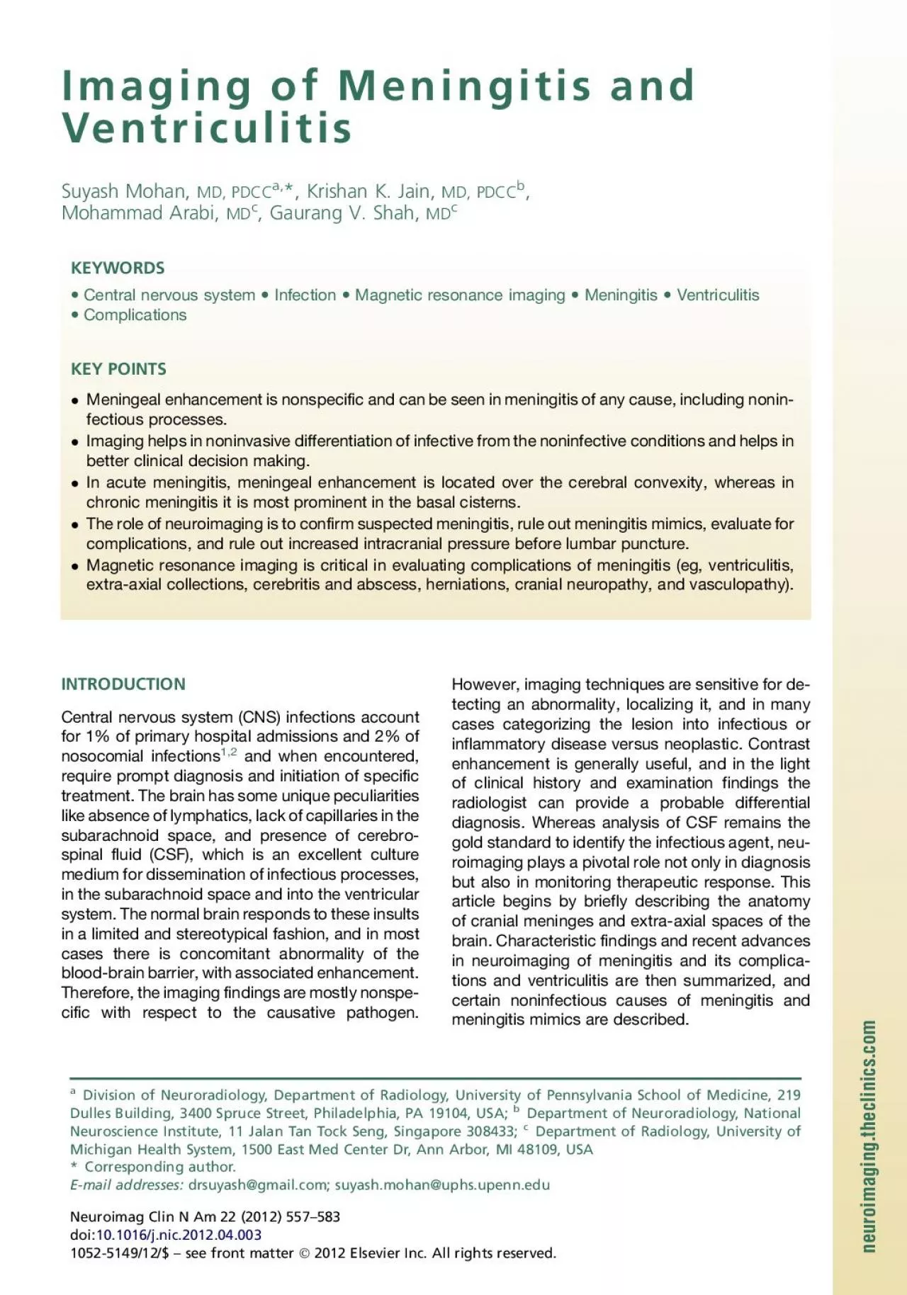 PDF-ImagingofMeningitisandVentriculitisSuyashMohanMDPDCCKrishanKJainM