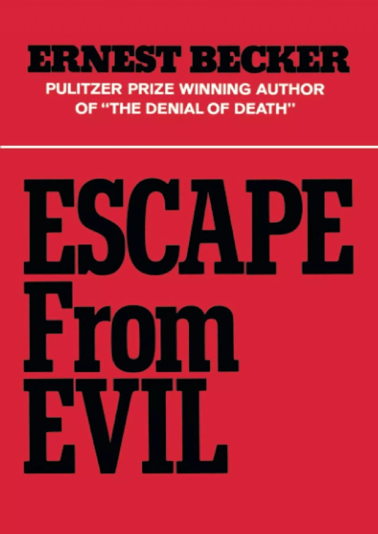 PDF-(READ)-Escape from Evil