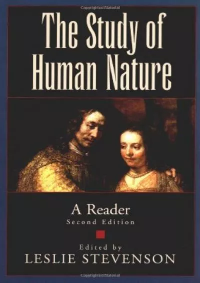 (DOWNLOAD)-The Study of Human Nature: A Reader