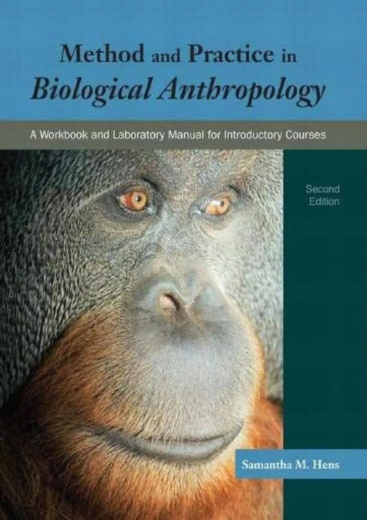 PDF-(READ)-Method and Practice in Biological Anthropology: A Workbook and Laboratory Manual