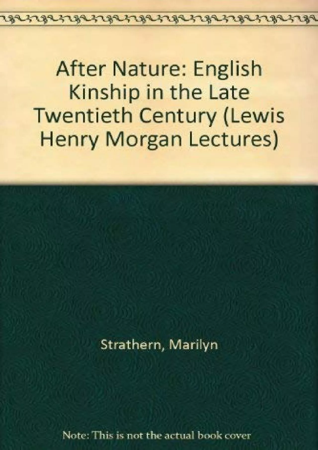 PDF-(BOOS)-After Nature: English Kinship in the Late Twentieth Century (Lewis Henry Morgan