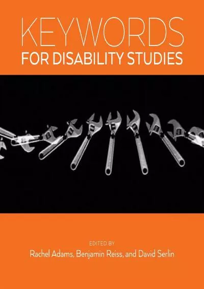 (DOWNLOAD)-Keywords for Disability Studies (Keywords, 7)