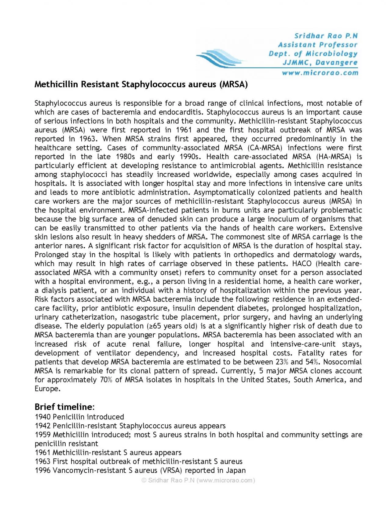 PDF-Sridhar Rao PN wwwmicroraocom