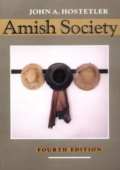 (BOOK)-Amish Society
