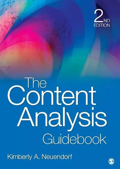 (BOOS)-The Content Analysis Guidebook