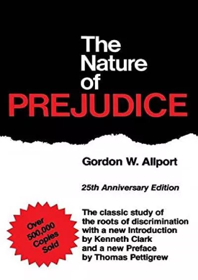 (BOOK)-The Nature of Prejudice: 25th Anniversary Edition