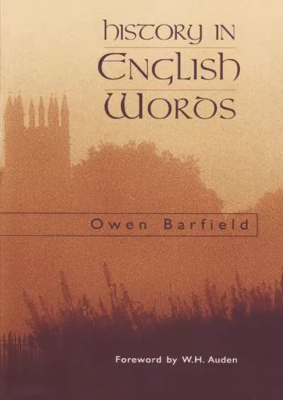 (DOWNLOAD)-History in English Words