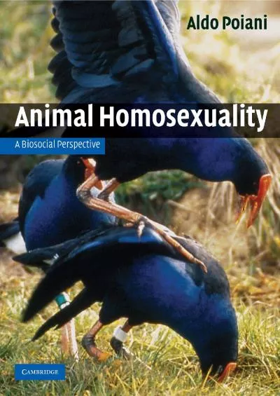 (DOWNLOAD)-Animal Homosexuality: A Biosocial Perspective