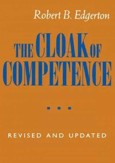 (READ)-The Cloak of Competence