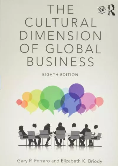 (BOOS)-The Cultural Dimension of Global Business