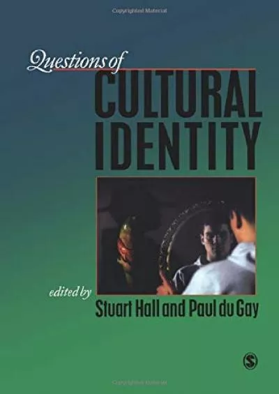 (BOOK)-Questions of Cultural Identity