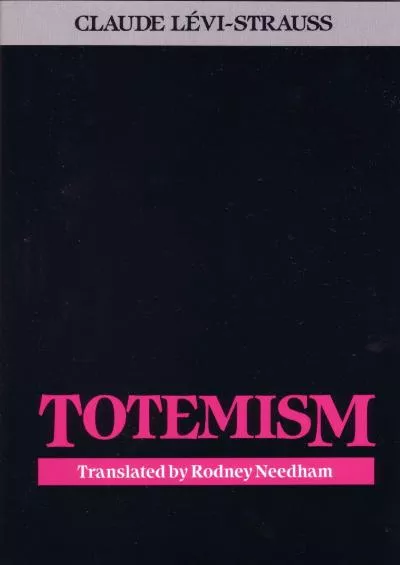 (BOOK)-Totemism