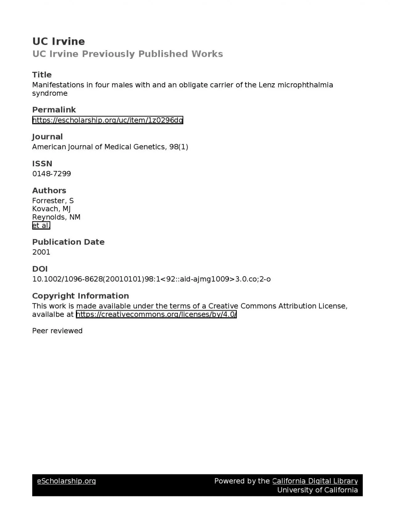 PDF-ManifestationsinFourMalesWithandanObligateCarrieroftheLenzMicrophthalm