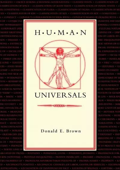 (BOOK)-Human Universals