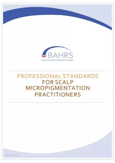 BRITISH ASSOCIATION OF HAIR RESTORATION SURGERY BAHRS PROFESSIONAL S