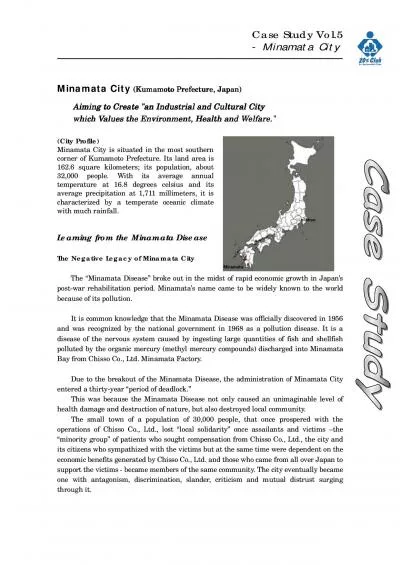 Case Study Vol5 Minamata City