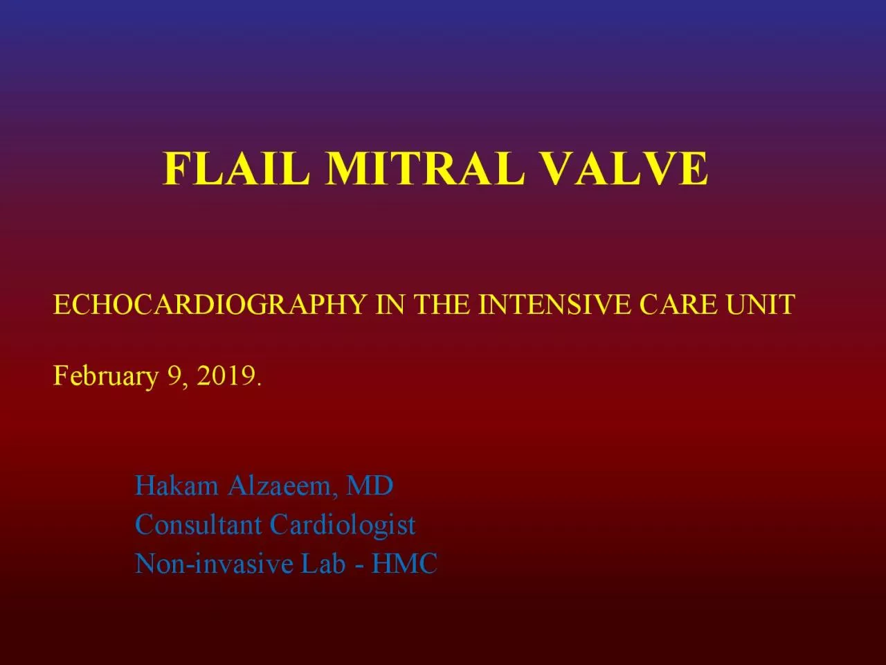 PDF-FLAIL MITRAL VALVE