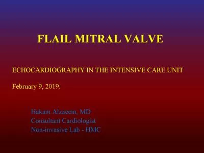 FLAIL MITRAL VALVE