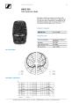 PRODUCT SPECIFICATIONMicrophone Head