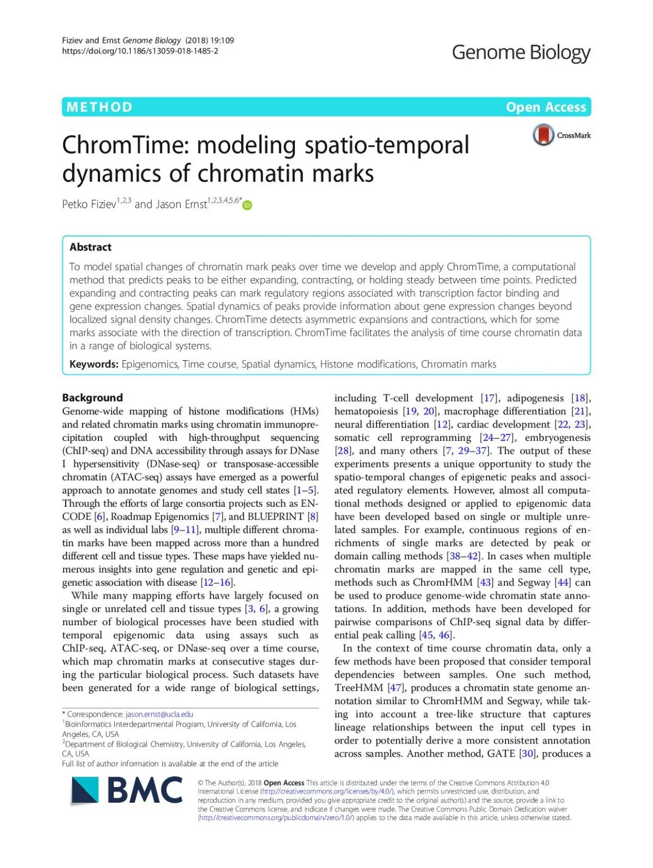 PDF-genomeannotationbasedonclusteringfixedlengthgenomiclocithatcanbemodel