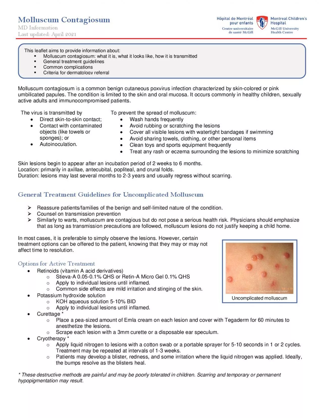 PDF-Molluscum Contagiosum