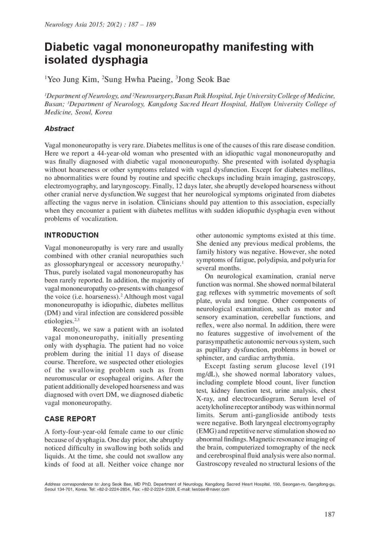 PDF-Flowers RH 3rd Kernodle DS Vagal mononeuritis caused by herpes simp